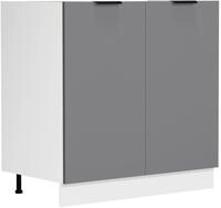 VCM Unterschrank "Sp&uuml;lunterschrank Breite 80 cm Sp&uuml;lenschrank Fasola" 1 Stk. tlg.