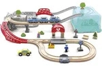 Spielzeug-Eisenbahn HAPE "Stadtbahn", bunt, Spielzeugfahrzeuge, Kinder