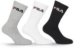 Fila Tennissocken "UNISEX CREW TENNIS FULL TERRY SOCKS" 3 Stk. tlg. mit verst&auml;rkten