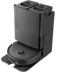 ROBOROCK Saugroboter "mit Wischfunktion Roborock QREVO MaxV Black, FlexiArm Design",