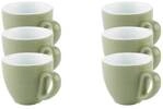 APS Espressotasse "6er Set Espresso Tassen -SNUG-" f&uuml;r Hei&szlig;getr&auml;nke aller Art
