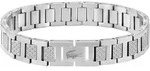 Freundschaftsarmband LACOSTE "Schmuck Partnerarmband METROPOLE", silber