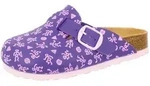 Pantolette LICO "Pantolette Bioline Clog Kids", M&auml;dchen, Gr. 32, lila, Synthetik,