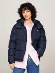 Tommy Jeans Steppjacke "TJW ALASKA PUFFER EXT" mit Kapuze Kunstfaser