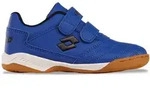 Hallenschuh LOTTO, Kinder, Gr. 40, blau (blau, schwarz), Synthetik, mehrfarbig,