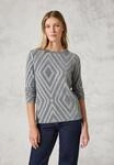 Cecil Langarmshirt Jacquard