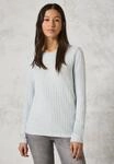 Cecil Langarmshirt mit Materialmix