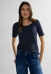 Cecil T-Shirt "Style Lena" mit klassischem Rundhalsausschnitt
