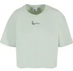 T-Shirt KARL KANI "Karl Kani Damen", Damen, Gr. XS, light mint, 100% Baumwolle, loose