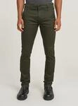 Chinohose G-STAR "Skinny Chino 3.0", Herren, Gr. 27, L&auml;nge 30, gr&uuml;n (asfalt),