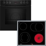 NEFF Elektro-Herd-Set "E1CCD2AK3" EasyClean CircoTherm auf 3 Ebenen & Br&auml;terzone
