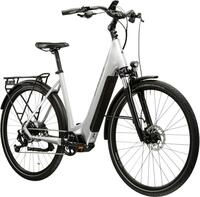 Kross "E-Trekkingrad Trans 5.0 28" silber 9 G&auml;nge -Shimano Mittelmotor" 9 Gang