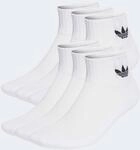 adidas Originals Sportsocken "1/4 SOCKS 6P" 6 Paar tlg. f&uuml;r Laufen, 6er-Pack, mit