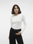 Vero Moda Langarmshirt "VMCHLOE LS SHORT TOP JRS NOOS" Baumwollmischung