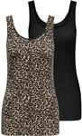 ONLY Tanktop "ONLLIVE &ndash; Tanktops im Doppelpack mit Stretchkomfort" Set, 2 Stk.