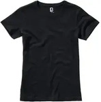 Kurzarmshirt BRANDIT "Brandit Damen Ladies T-Shirt", Damen, Gr. L, schwarz, 100%