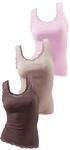 H.I.S Spitzentop "aus Feinripp" 3er-Pack, Sommertops aus luftiger...