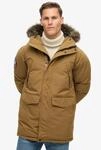 Superdry Parka "EVEREST FAUX FUR PARKA JACKET" mit Kapuze Kunstfaser, loose fit