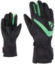 Skihandschuhe ZIENER "LORIKO-Z AS glove junior", M&auml;dchen, Gr. 3, grau (gray ink