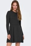 ONLY Strickkleid "ONLFIA LS CABLE DRESS KNT" Viskosemischung, regular fit
