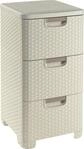Curver Kommode "Schubladenturm STYLE" creme