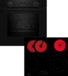 NEFF Backofen-Set "B2CCG6AK3" mit Teleskopauszug nachr&uuml;stbar