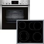 NEFF Elektro-Herd-Set "E1CCD2AN3" EasyClean