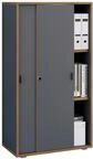 VCM Aktenschrank "B&uuml;roschrank Aktenschrank Schiebet&uuml;ren Salia 3fach" 1 Stk. tlg.