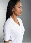 Poloshirt TRIGEMA "TRIGEMA Poloshirt aus Baumwolle mit Kristallsteinen", Damen,...