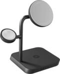 ZENS Ladestation "4-in-1 MagSafe + Watch Wireless", schwarz, B:14,7cm H:15,4cm