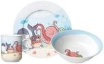 Ritzenhoff & Breker Kindergeschirr-Set "Kindergeschirr Unterwasserwelt bunt"