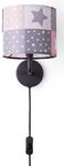 PACO HOME Wandleuchte "Cosmo 345", schwarz, 1, &Oslash; 18cm H: 26,5cm, Leuchten,