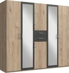 Wimex Kleiderschrank "Diver Dreht&uuml;renschrank mit Spiegel, 180, 225 o. 270cm breit"