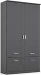 rauch Kleiderschrank "Kleiderschrank Schrank Garderobe deckenhoher Schrank BREMEN"