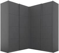 rauch Schwebet&uuml;renschrank "Schrank Garderobe Eckkleiderschrank QUADRA Front in