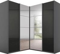 rauch Schwebet&uuml;renschrank "Schrank Garderobe Eckkleiderschrank QUADRA Front in