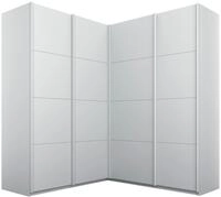 rauch Schwebet&uuml;renschrank "Schrank Garderobe Eckkleiderschrank QUADRA Front in