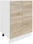 VCM Unterschrank "K&uuml;chenschrank B 60 cm Unterschrank Dreht&uuml;ren Esilo" 1 Stk. tlg.