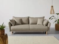 Home affaire Schlafsofa "Granbo, B: 228 cm, Liegel. 145x192 cm" Bettfunktion,