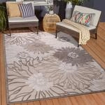 Sanat Teppich "Floral 2 Outdoor" rechteckig 6 mm H&ouml;he In- und Outdoor geeignet,