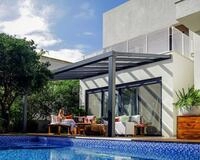 Palram - Canopia Terrassendach "Stockholm Alu Terrassen&uuml;berdachung" einfache DIY