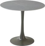 Stolkom Esstisch "Josh Esszimmertisch rund Keramik, marmoriert, BxH 90x75 cm"