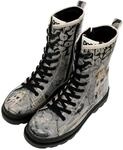 DOGO Stiefelette "Gisele Schn&uuml;rstiefel Boots Spooky Town Damen Stiefeletten"