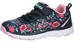 Klettschuh LICO "Freizeitschuh Sunflower VS", Kinder, Gr. 35, blau, Synthetik, Schuhe