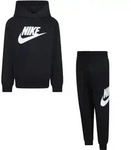 Jogginganzug NIKE SPORTSWEAR, Jungen, Gr. 12M (80), schwarz, Sweatware,...