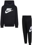 Jogginganzug NIKE SPORTSWEAR, Jungen, Gr. 12M (80), schwarz, Sweatware, Obermaterial: