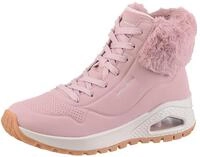 Schn&uuml;rboots SKECHERS "UNO RUGGED - FALL AIR", Damen, Gr. 35, rosa, Lederimitat,