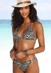 LASCANA Triangel-Bikini-Top "Clara" mit goldfarbenen Ringen
