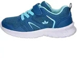 Sneaker LICO "Freizeitschuh Skip VS", Kinder, Gr. 35, blau, Synthetik, Schuhe Sneaker