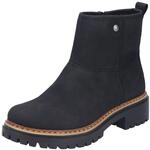Rieker Winterstiefelette, Winterboots, Ankleboots, Profilsohle, mit
